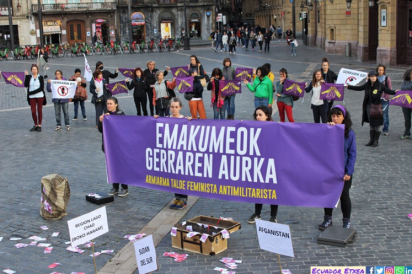 Iniciativa Armaiarma en Bilbao, 2022,  Ecuador Etxea.